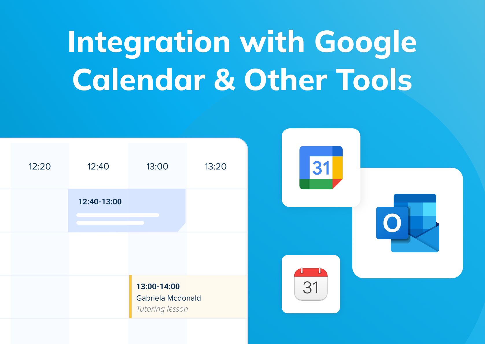 Integration with Google Calendar & Other Tools