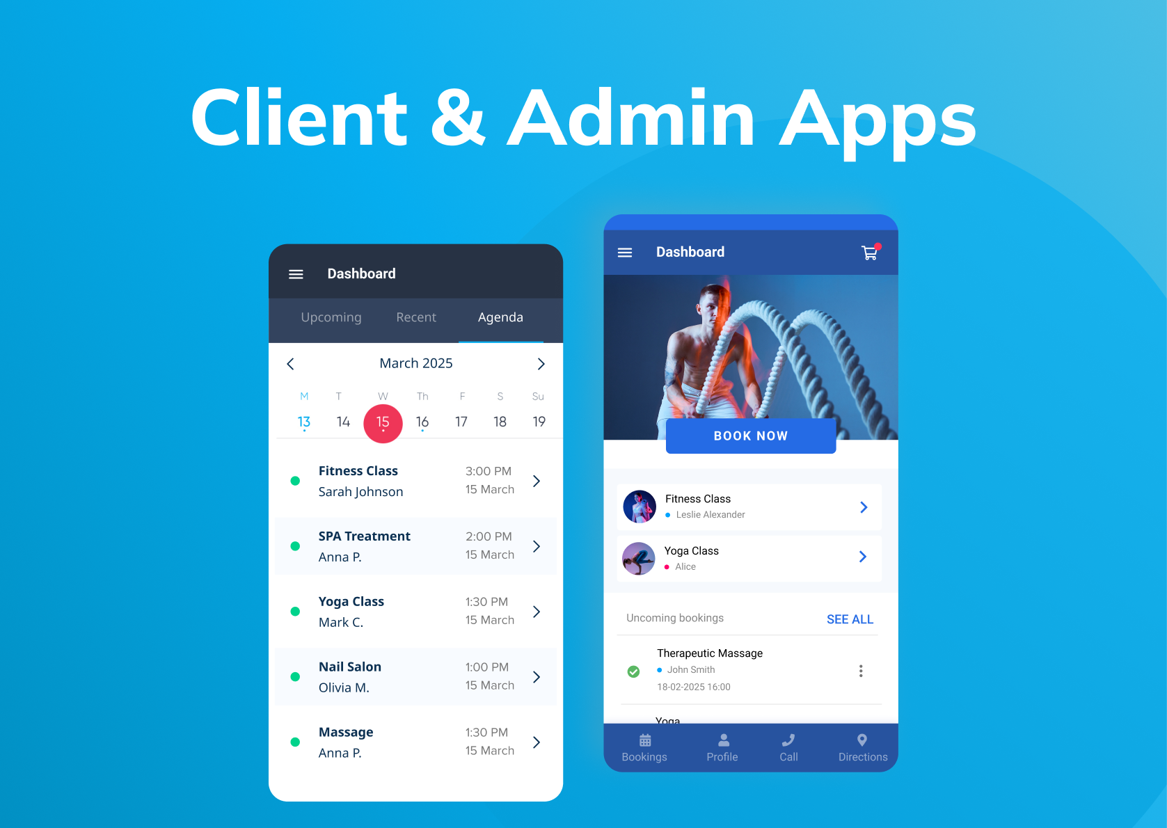 Client & admin app